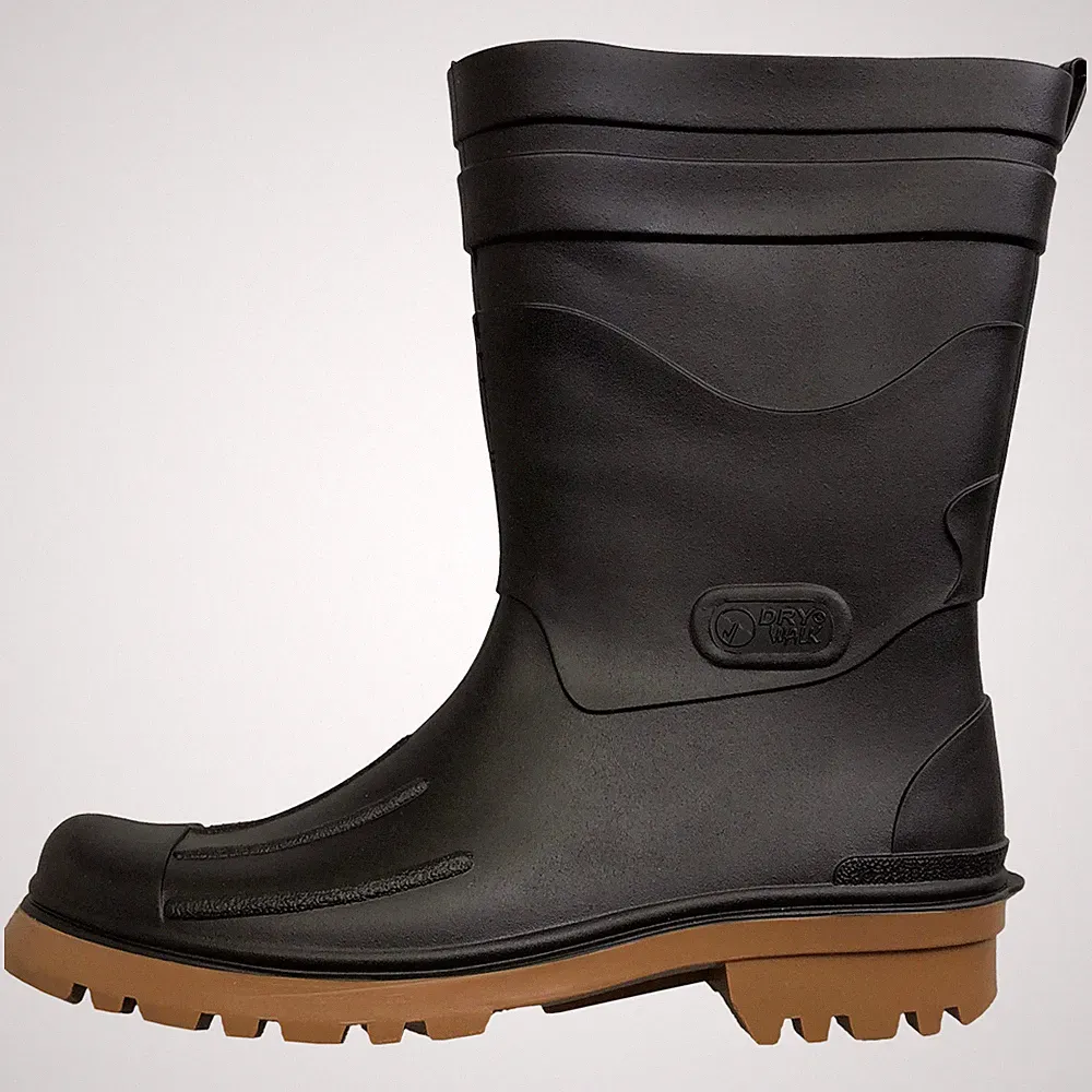 Bockstiegel Herren Gummistiefel schwarz Dirk Weite: G PVC-Sohle rutschfest