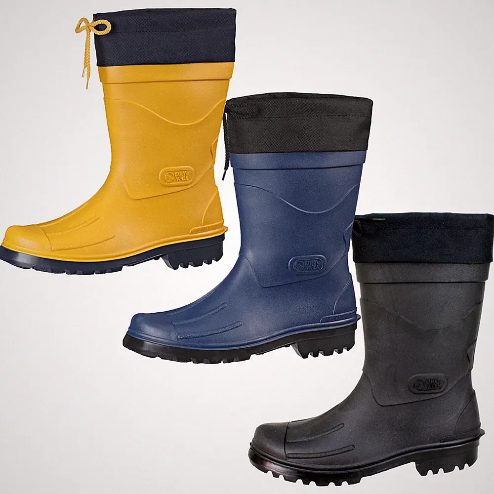 Bockstiegel Herren Gummistiefel Stiefel Nils Rutschfeste Sohle Knöchelschutz
