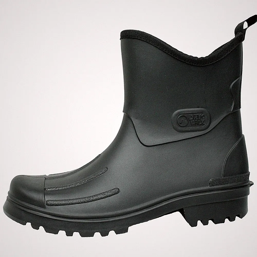 Bockstiegel XXL Gummistiefel kurz schwarz Peter PVC-Sohle kein Verschluß Schlupf