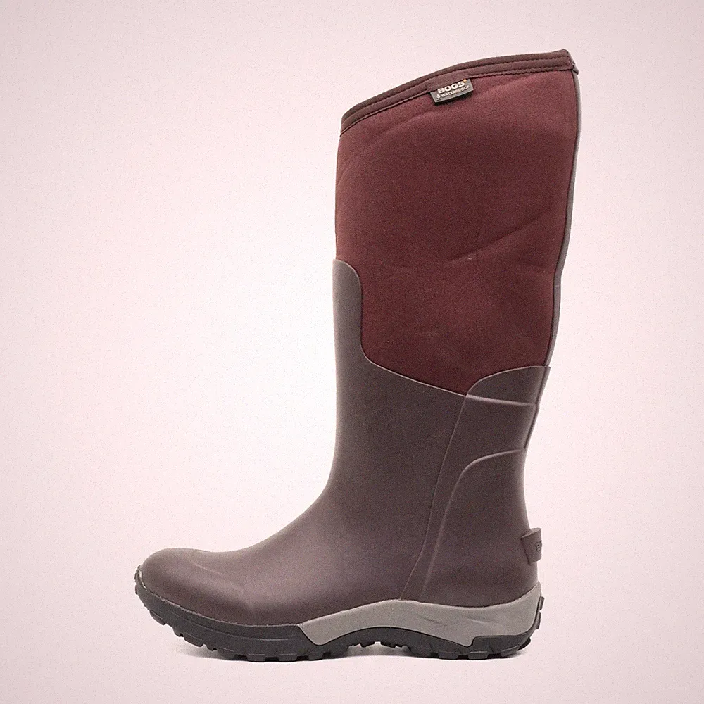 BOGS Damen W ESSNTL LT SLD Gummistiefel burgunder Gummi Essentials Stiefel EU 39