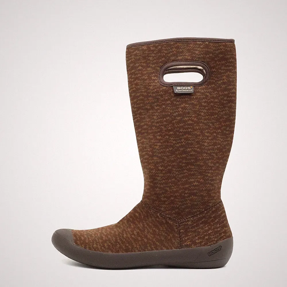 BOGS Damen Wasserdichter Stiefel Gummistiefel Braun Langschaft Outdoor EU 38