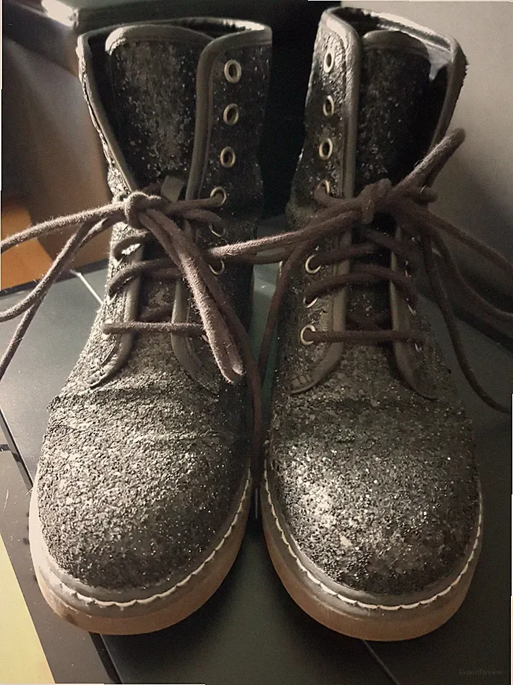 Boots Fritzi Von Preußen, Getragen, Glitzer, Gr.39, Vegan, Damen💙