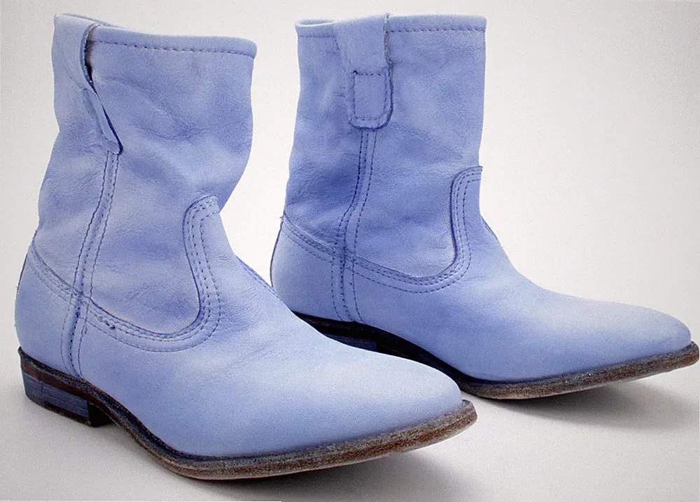 Türkis Cowboystiefel