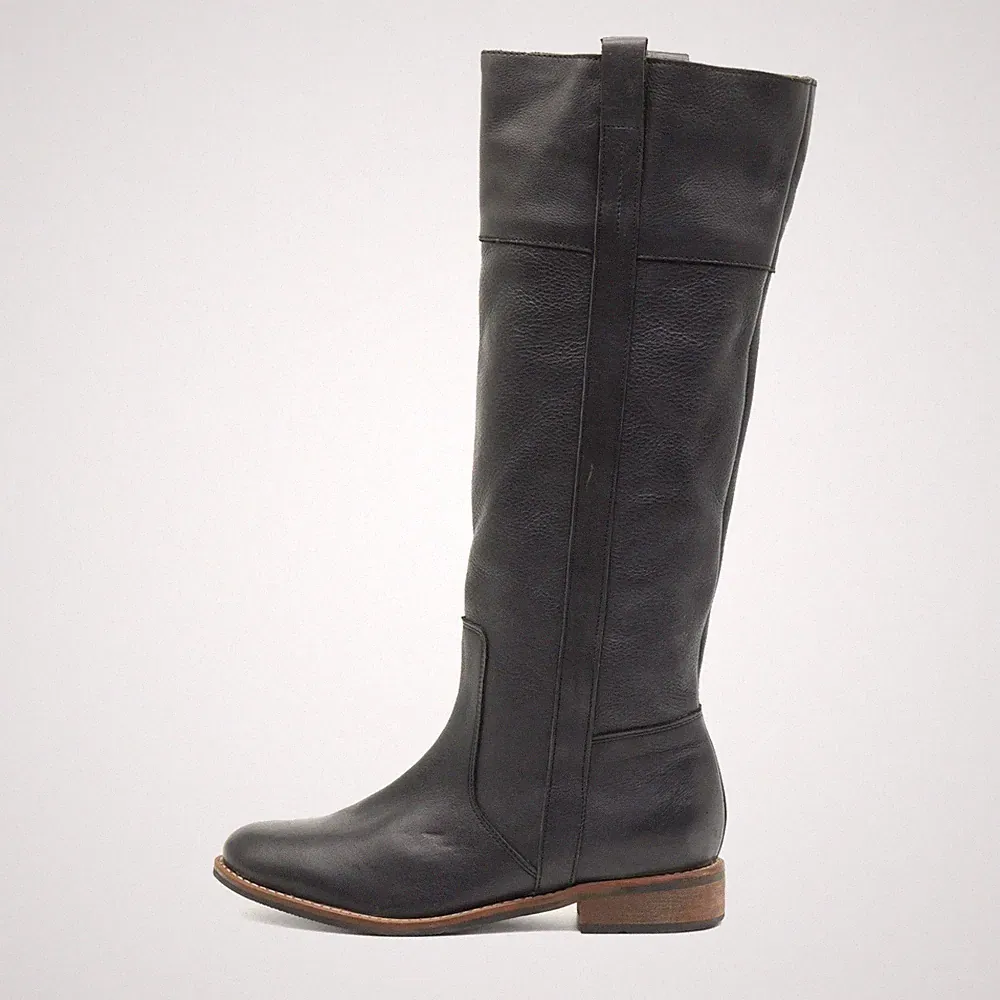 Buffalo London Damen Reitstiefel Klassisch Stiefel Hochwertiges Klassik EU 38