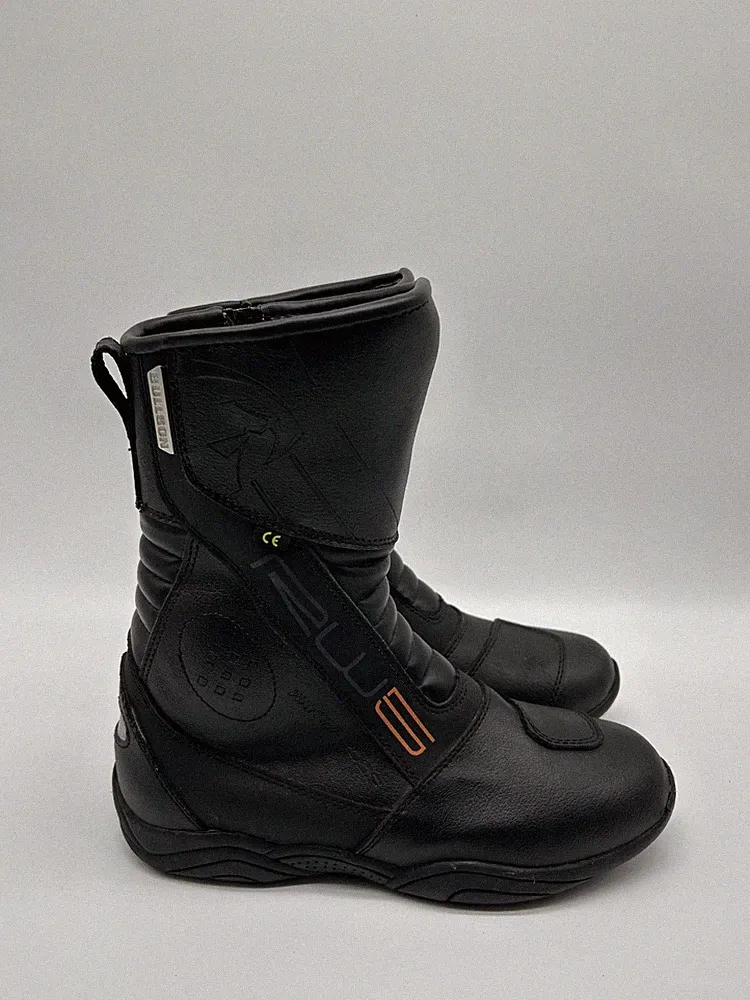 Bullson RW5 Damen Motorradstiefel Schwarz Wasserdicht EUR 38
