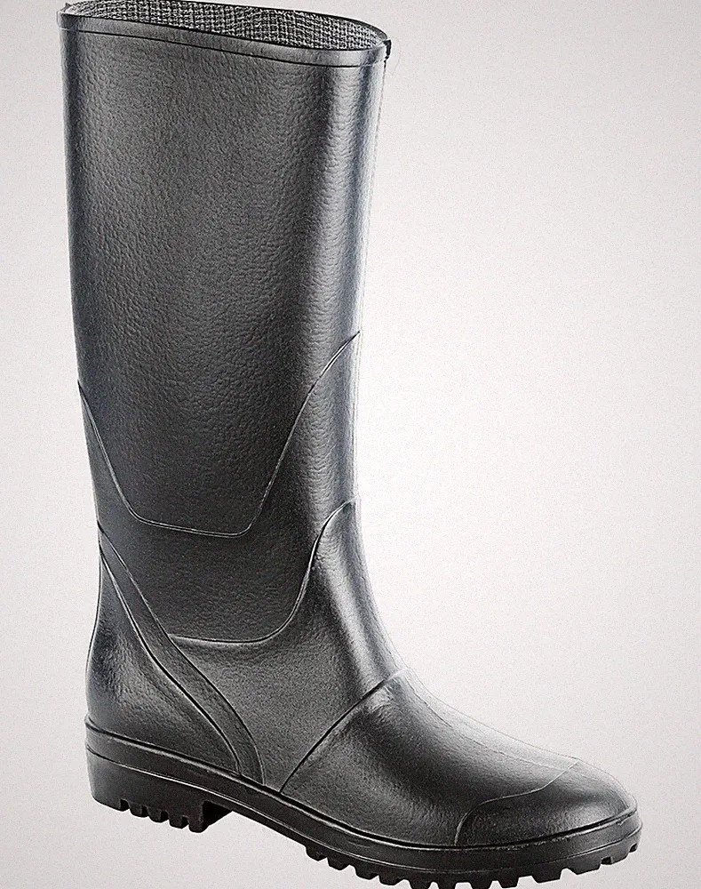 Schwarze Gummistiefel Damen