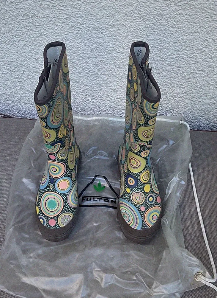 Bunte Damen Gummistiefel - 38 - FULTON