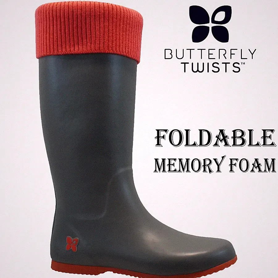 Grau Festivalstiefel