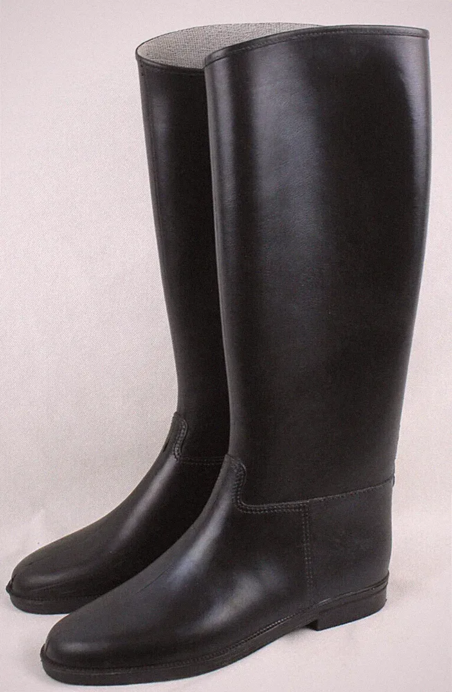 Cadett Stiefel Reitstiefel Gummistiefel Damen Gr. 41 schwarz sehr guter Zustand