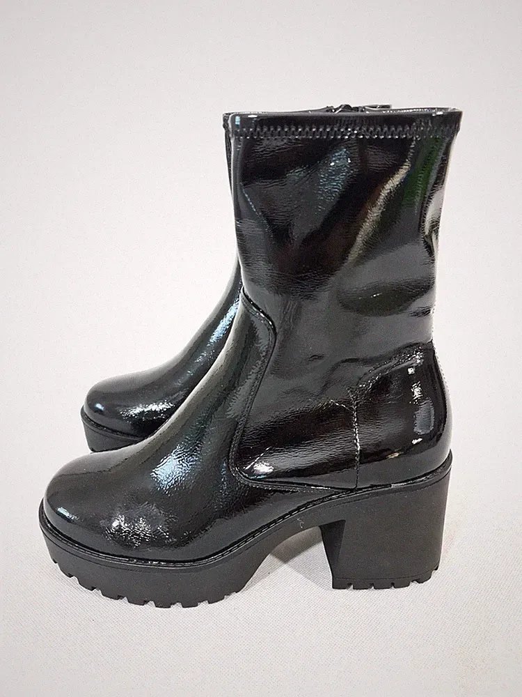 Kunststoff Gummistiefel Damen