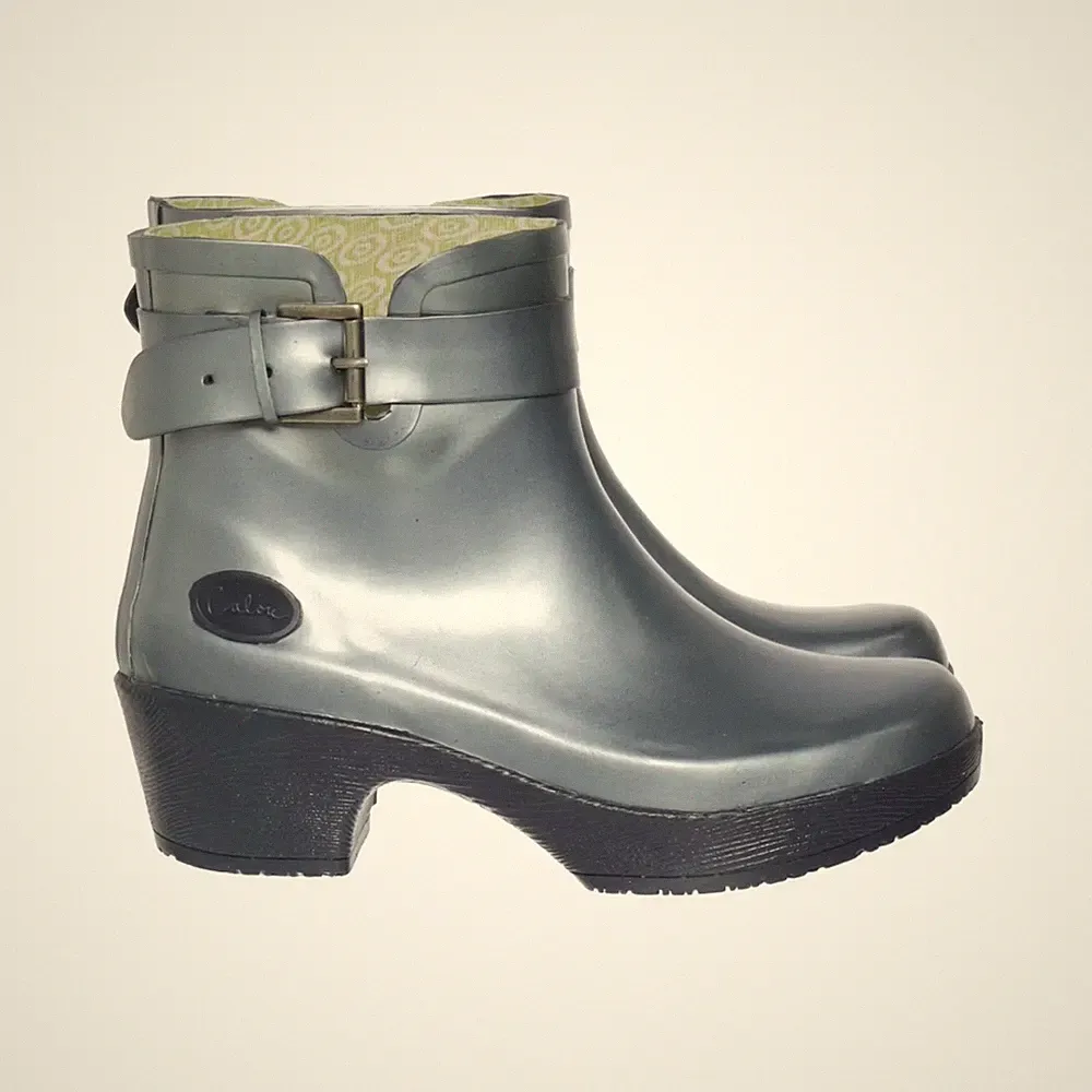 Calou, Kurze Gummistiefel, Größe: 39, Grau, Damen #QTV