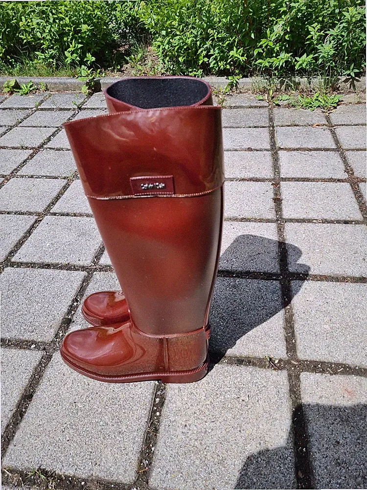 Stoff Gummistiefel