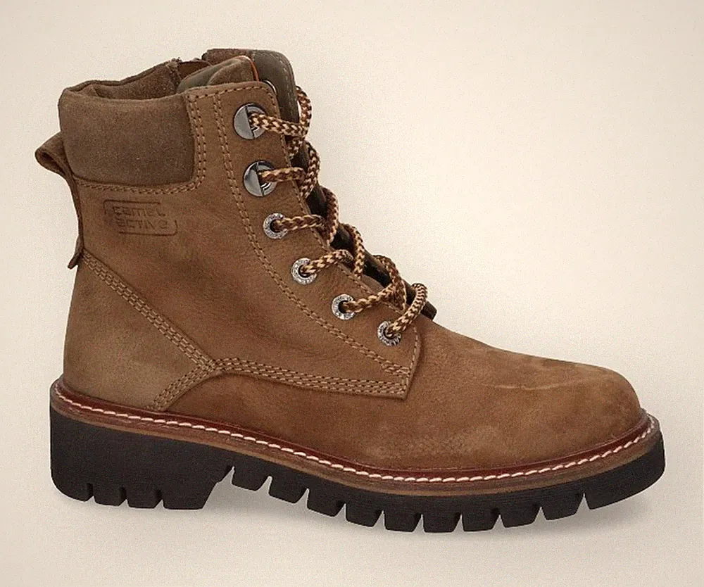 Camel Active CAIA301 Damen Stiefel | Boots | Booties | Nubukleder - NEU