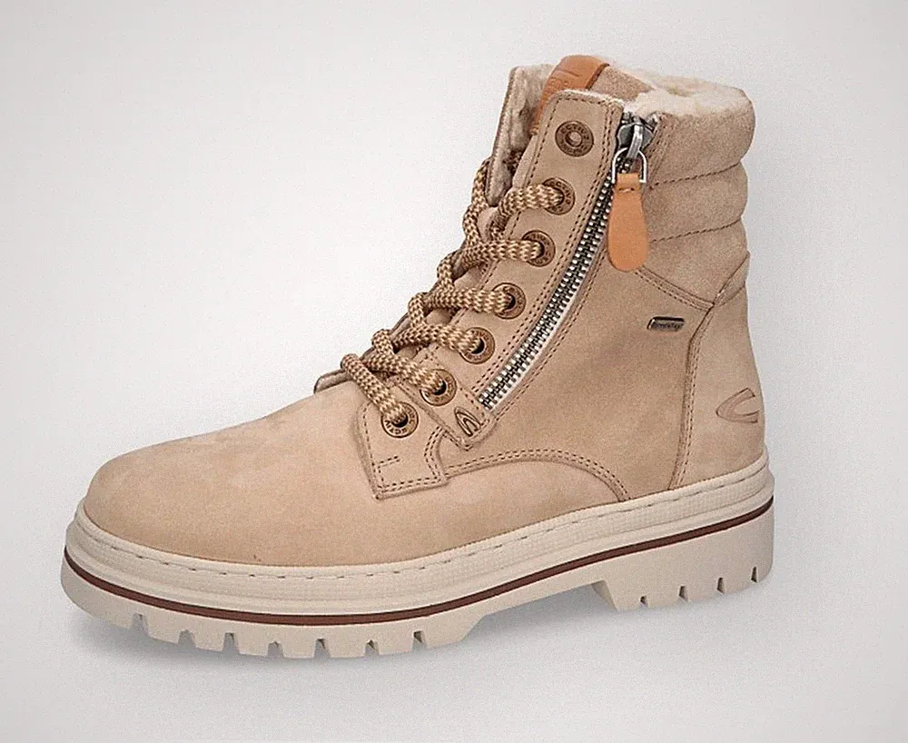 Camel Active CAML303 Damen Stiefel | Boots | Booties | Nubukleder - NEU