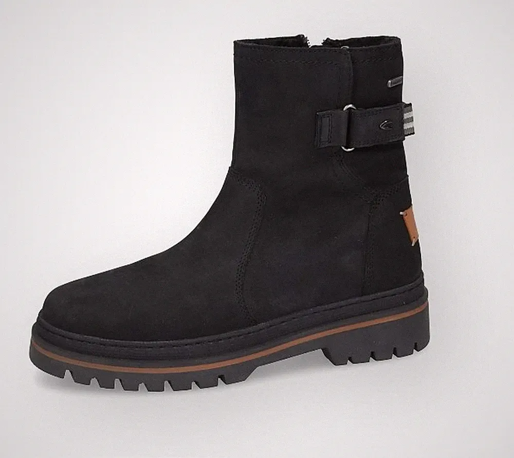 Camel Active CAML304 Damen Stiefel | Boots | Booties | Nubukleder - NEU