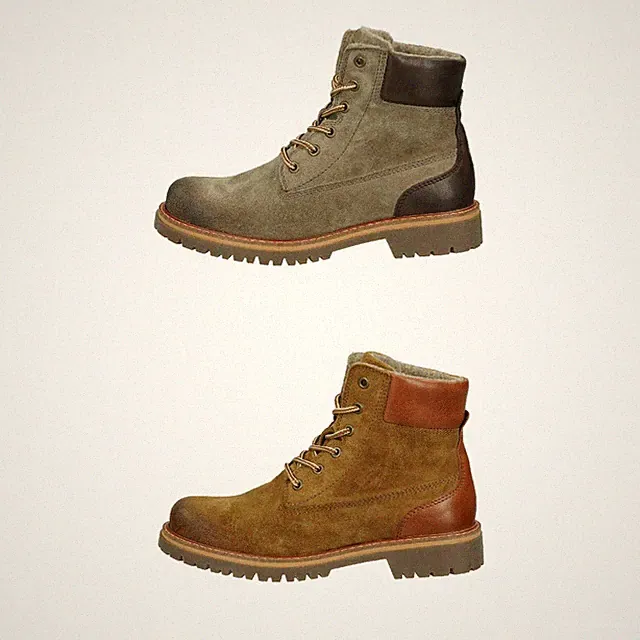 Camel Active Park Damen Stiefel | Boots | Booties | Veloursleder (Suede) - NEU