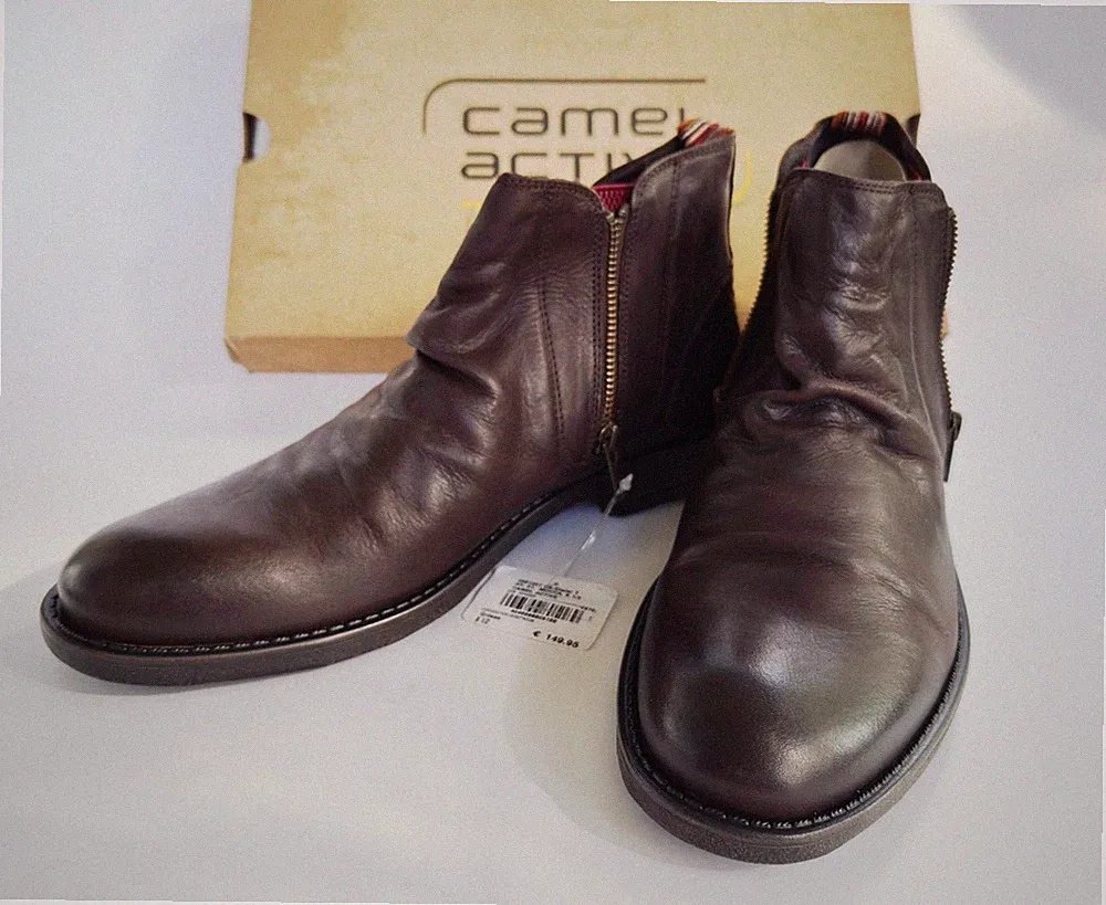CAMEL-Stiefel. Schön, bequem und warm. Größe 42,5 (8,5). Neu, ungetragen.