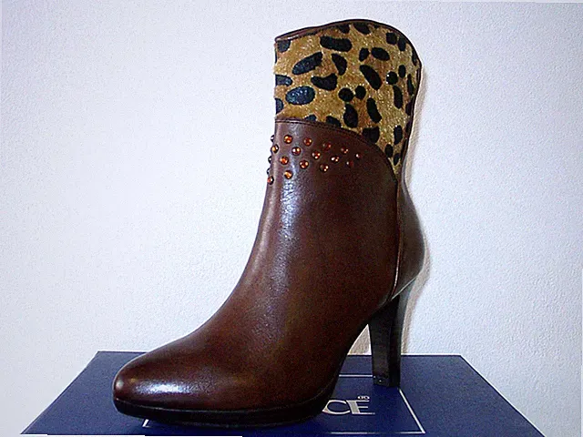 Caprice Stiefeletten Leder Stiefel Schuhe braun Gr. 36-40 9-25365-35 346 Neu