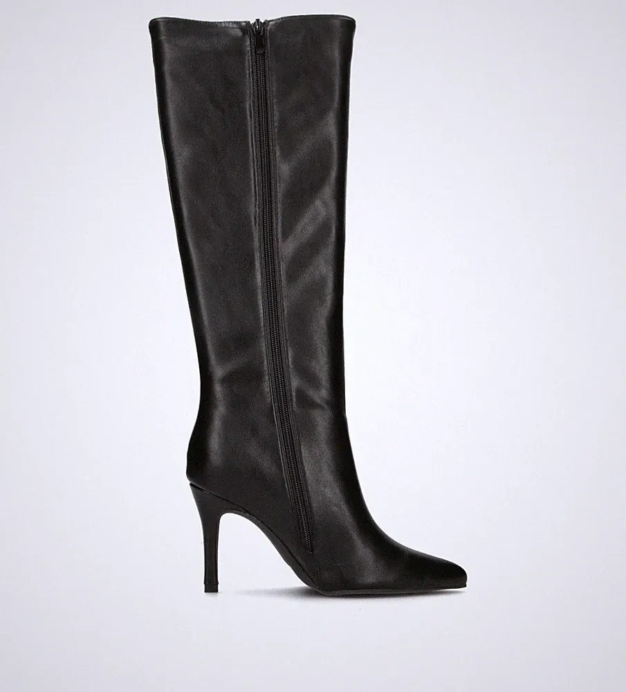 Catch Juice Damen Stiefel Schwarz Pu CJ-MT8296-9-BLA-A151013