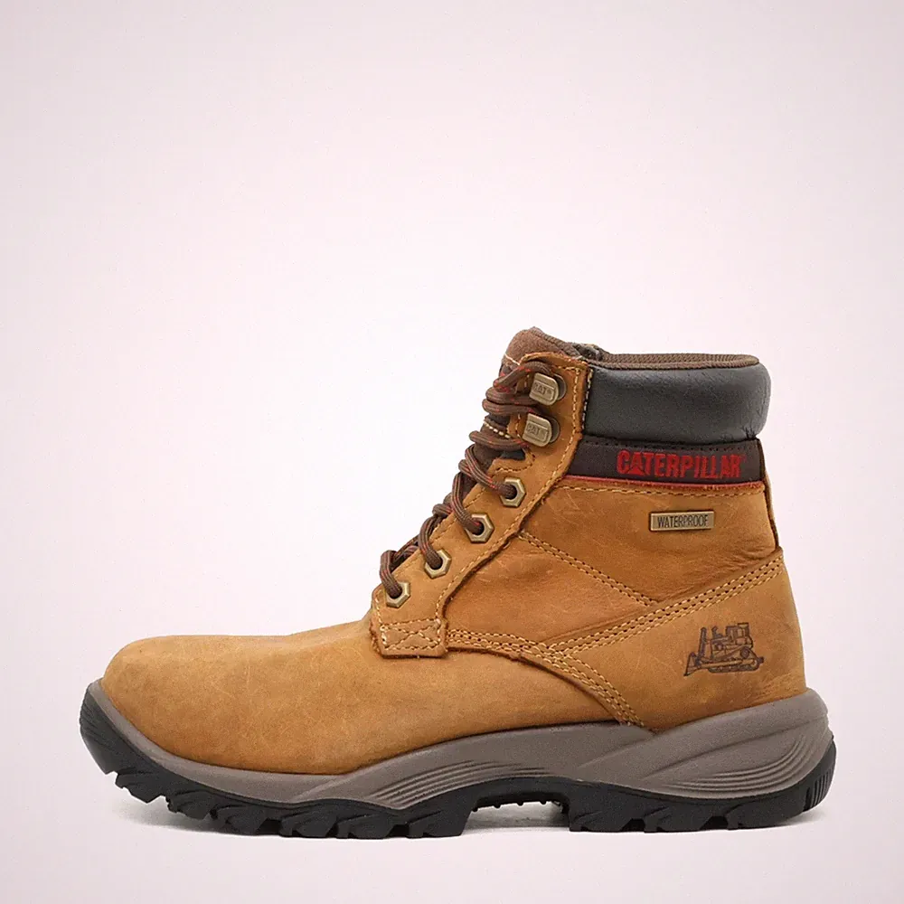 Caterpillar Damen Arbeitsstiefel Waterproof Schnürstiefeletten CAT Boots EU 39,5
