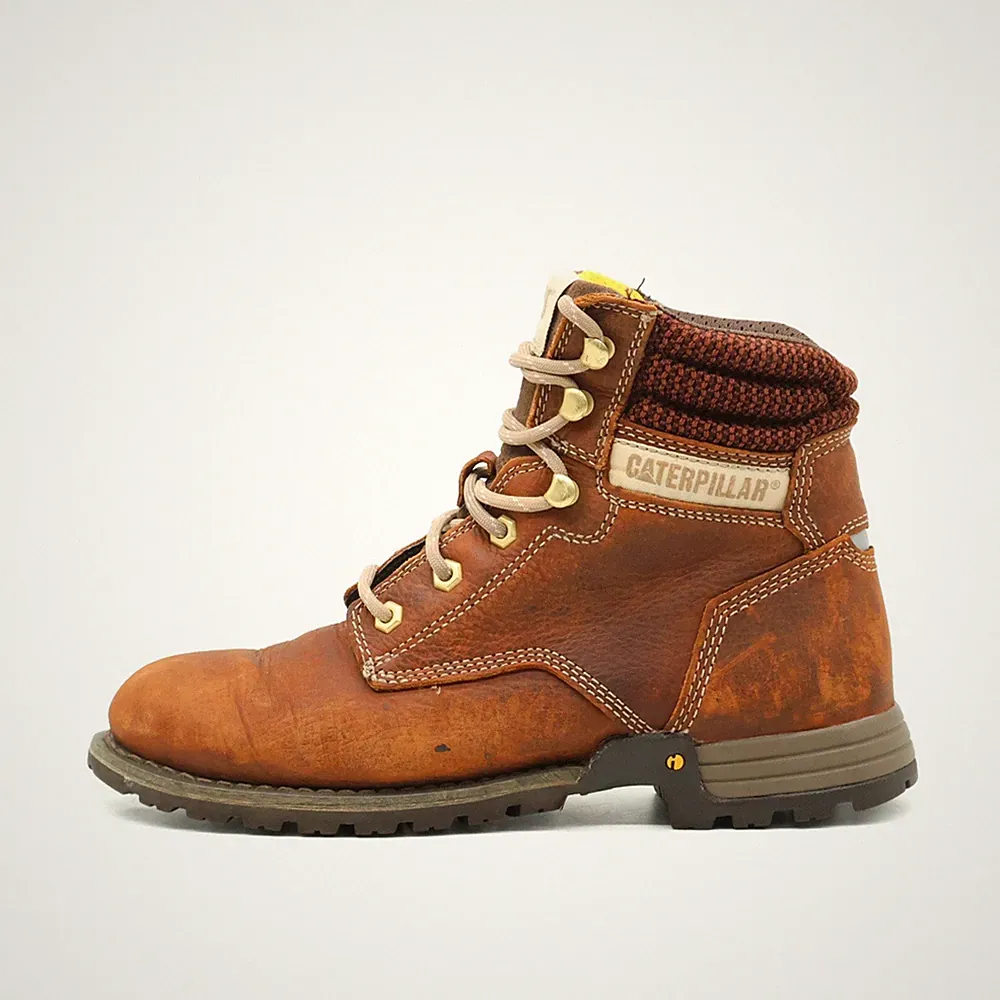 Caterpillar Damen CAT Safety Boot Sicherheitsschuhe Sohle Arbeitsstiefel EU 39.5
