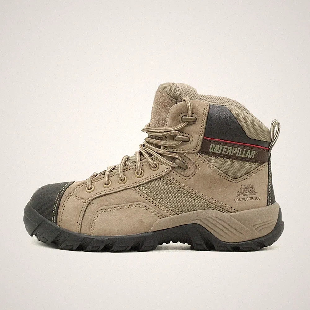 Beige Arbeitsstiefel