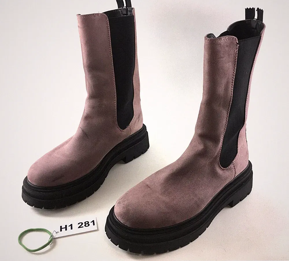 Catwalk Chelsea Klobige Boots Damen Stiefeletten Stiefel EUR 40 H1 281