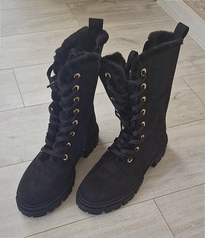 Wildleder Schneestiefel