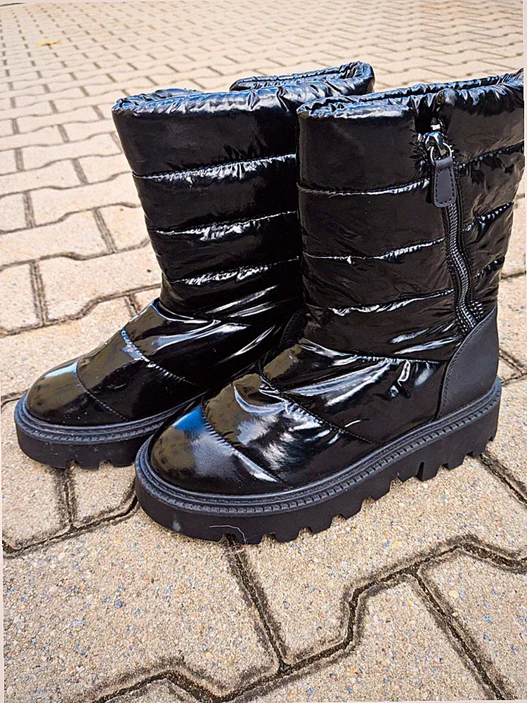 Reißverschluss Schneestiefel
