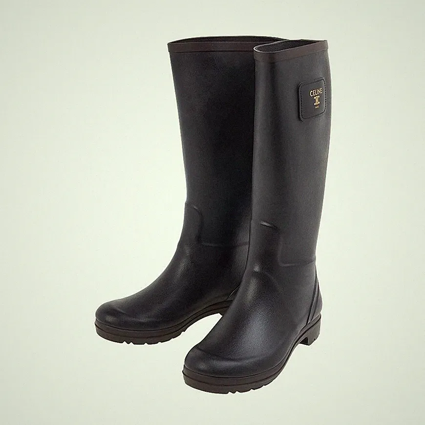 Celine Regenstiefel Naturkautschuk 38NO FW25 Damen 150776006 [U]