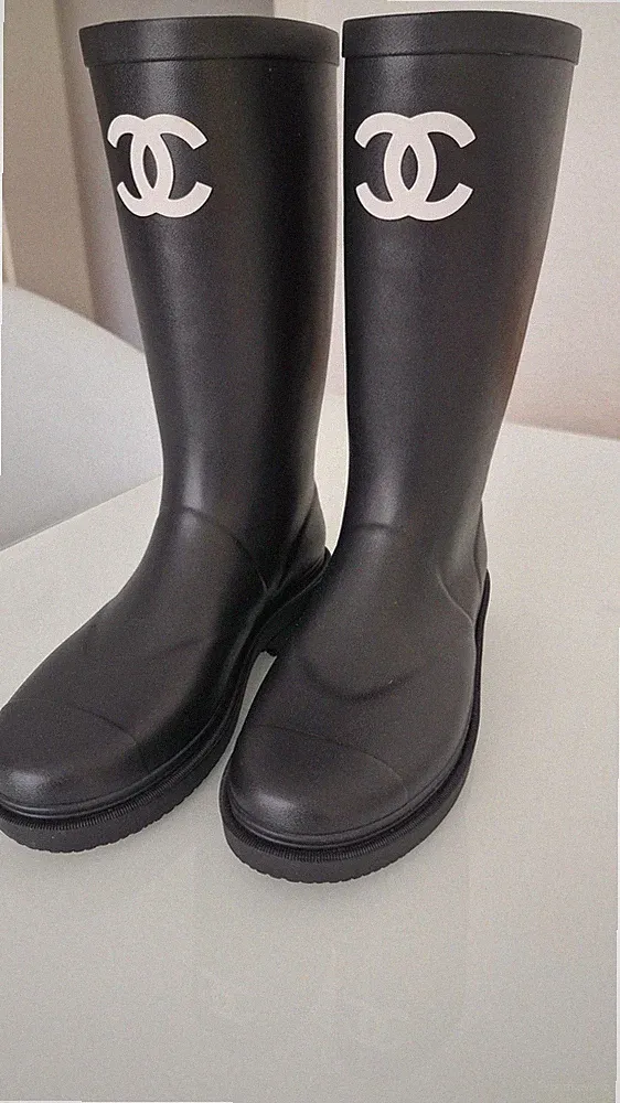 Chanel Damen Gummistiefel