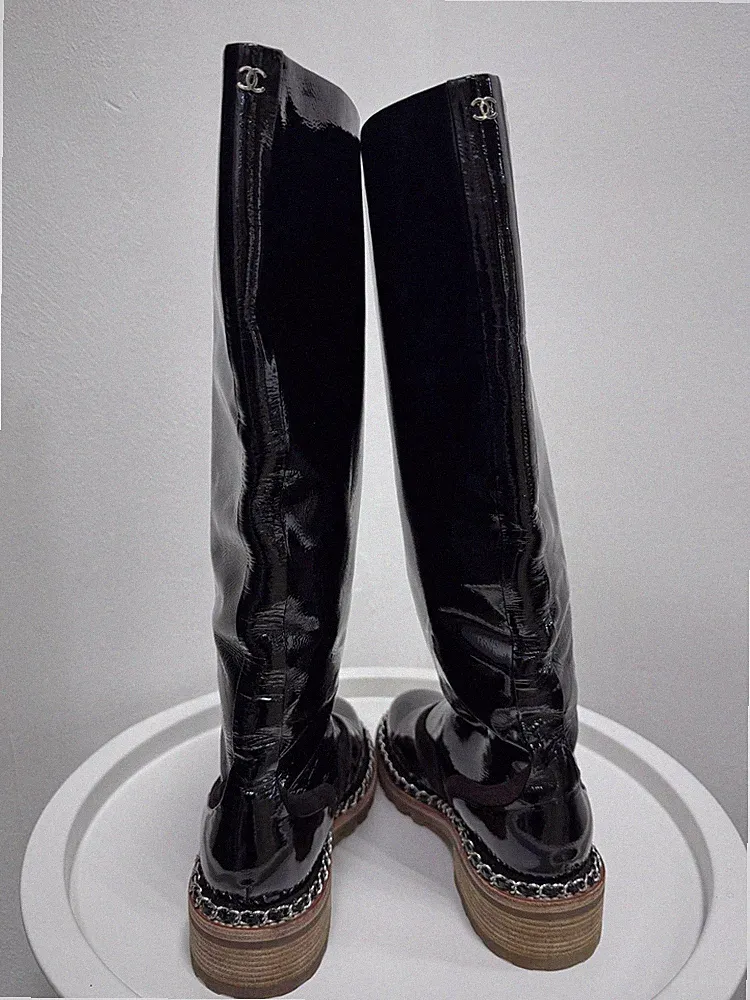 Silber Reitgummistiefel