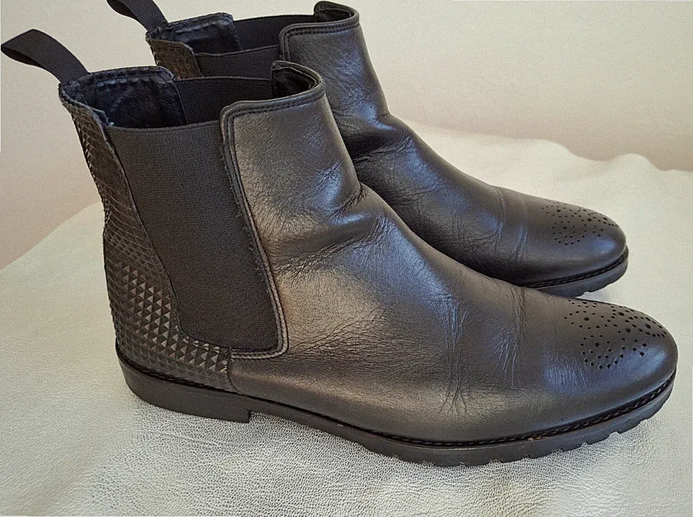 Chelsea Boots von Bariello (Horsch) Größe 44 in Schwarz