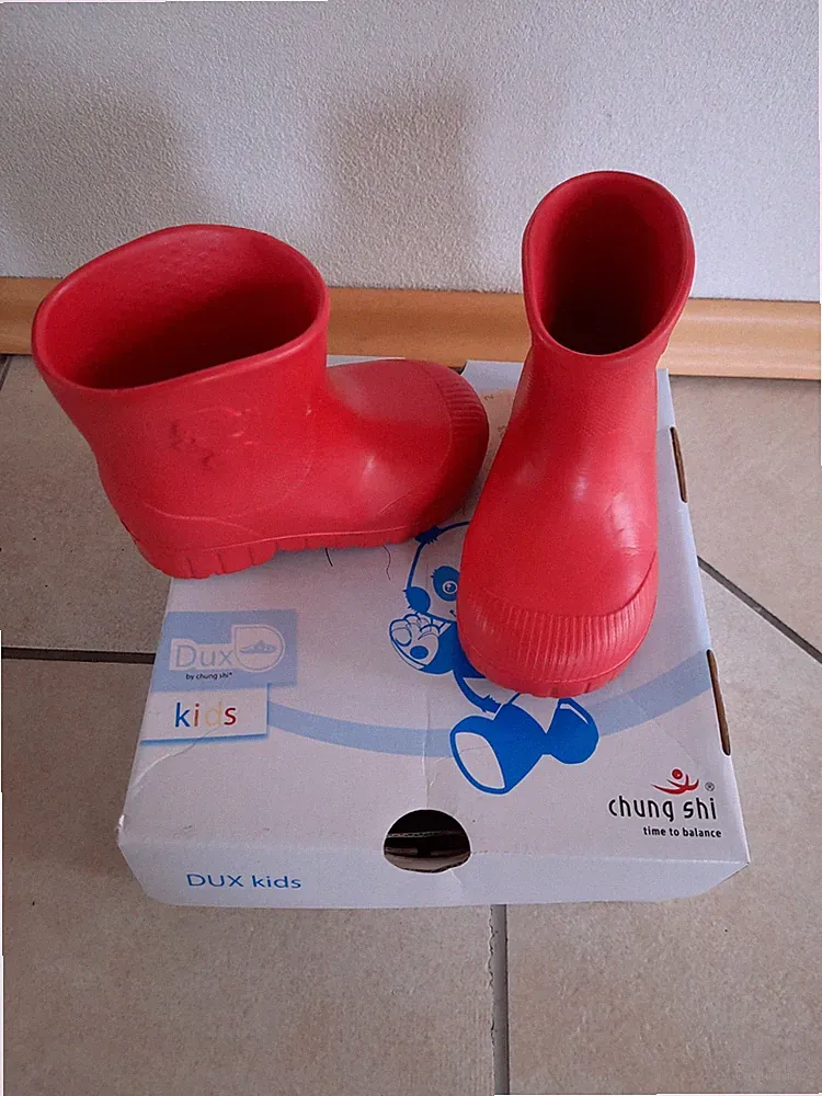 Ching Shi Dux Unisex Kinder Gr. 20 22 Kurzschaft Gummistiefel leicht