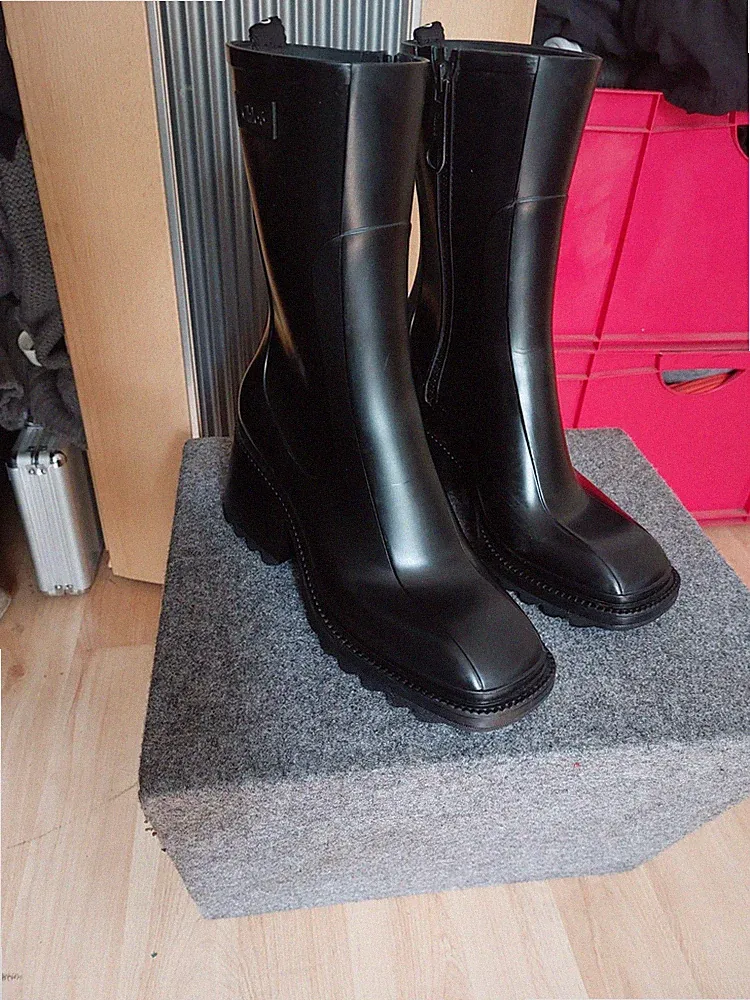 Chloé Betty Gummistiefel schwarz Gr. 41