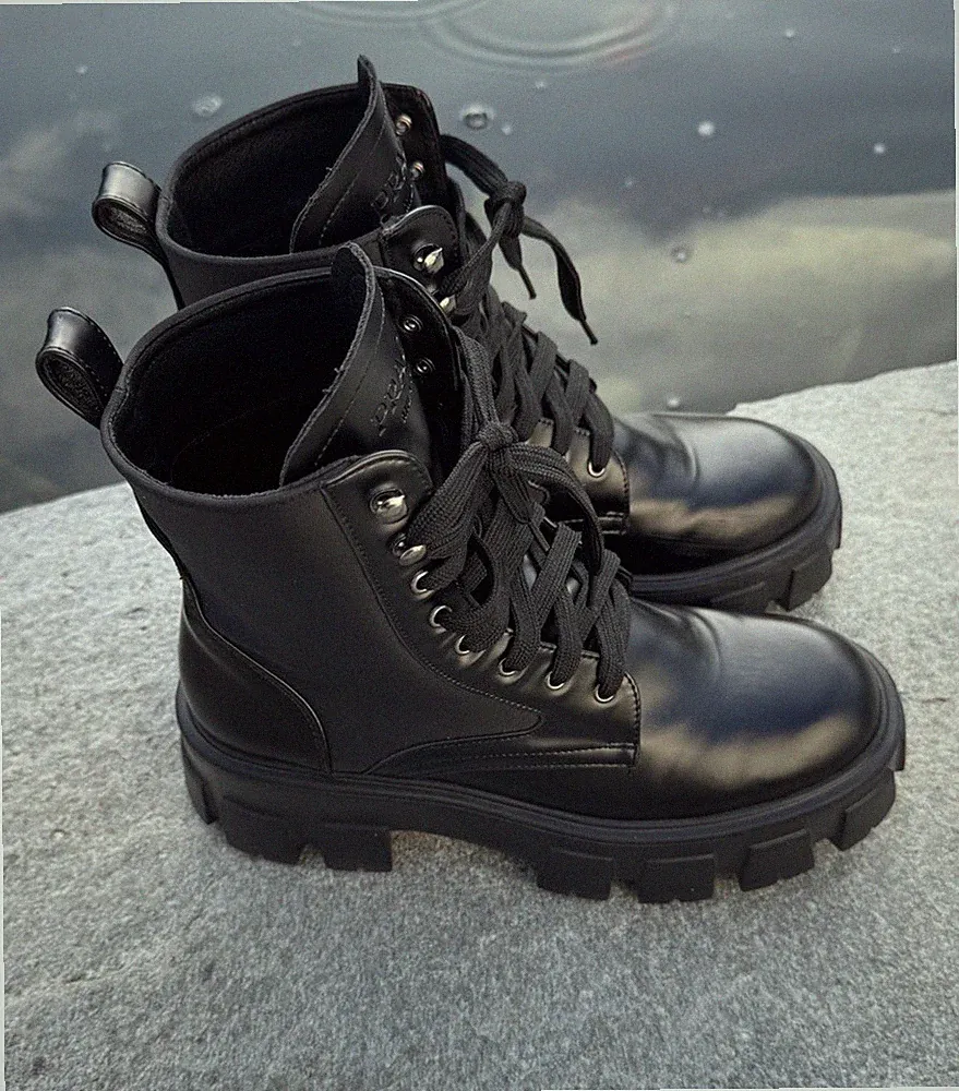 Atmungsaktiv Biker & Combat Boots