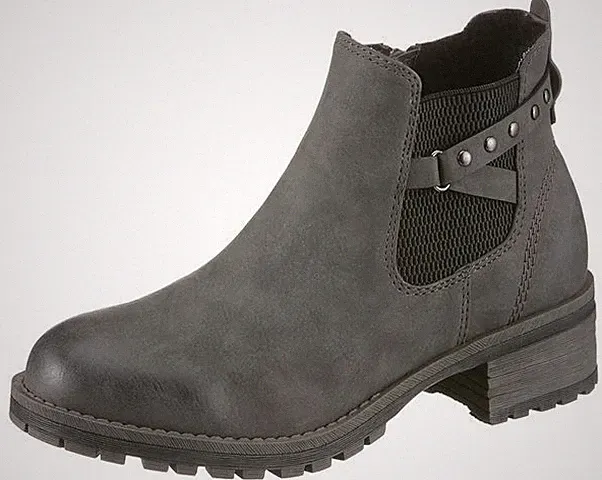 CityWalk Chelsea Damen Stiefeletten Boots grau 69907536 Gr. 37-40 Neu