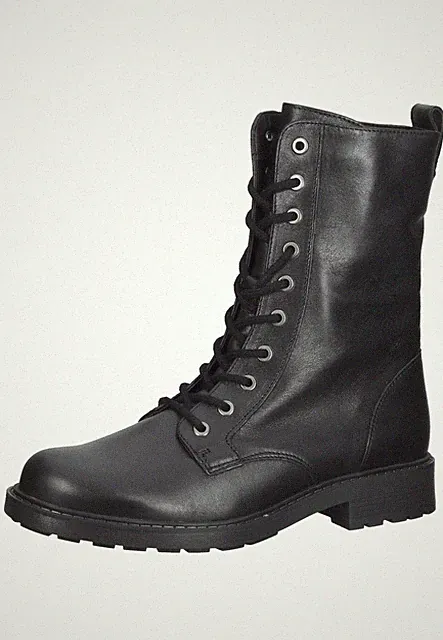 Clarks Stiefel Echtleder Schnürsenkel NEU - A-Ware