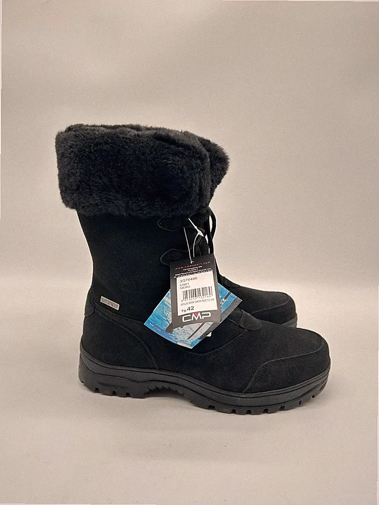 CMP Ayalik Damen Winterstiefel Schwarz Wasserdicht EUR 42