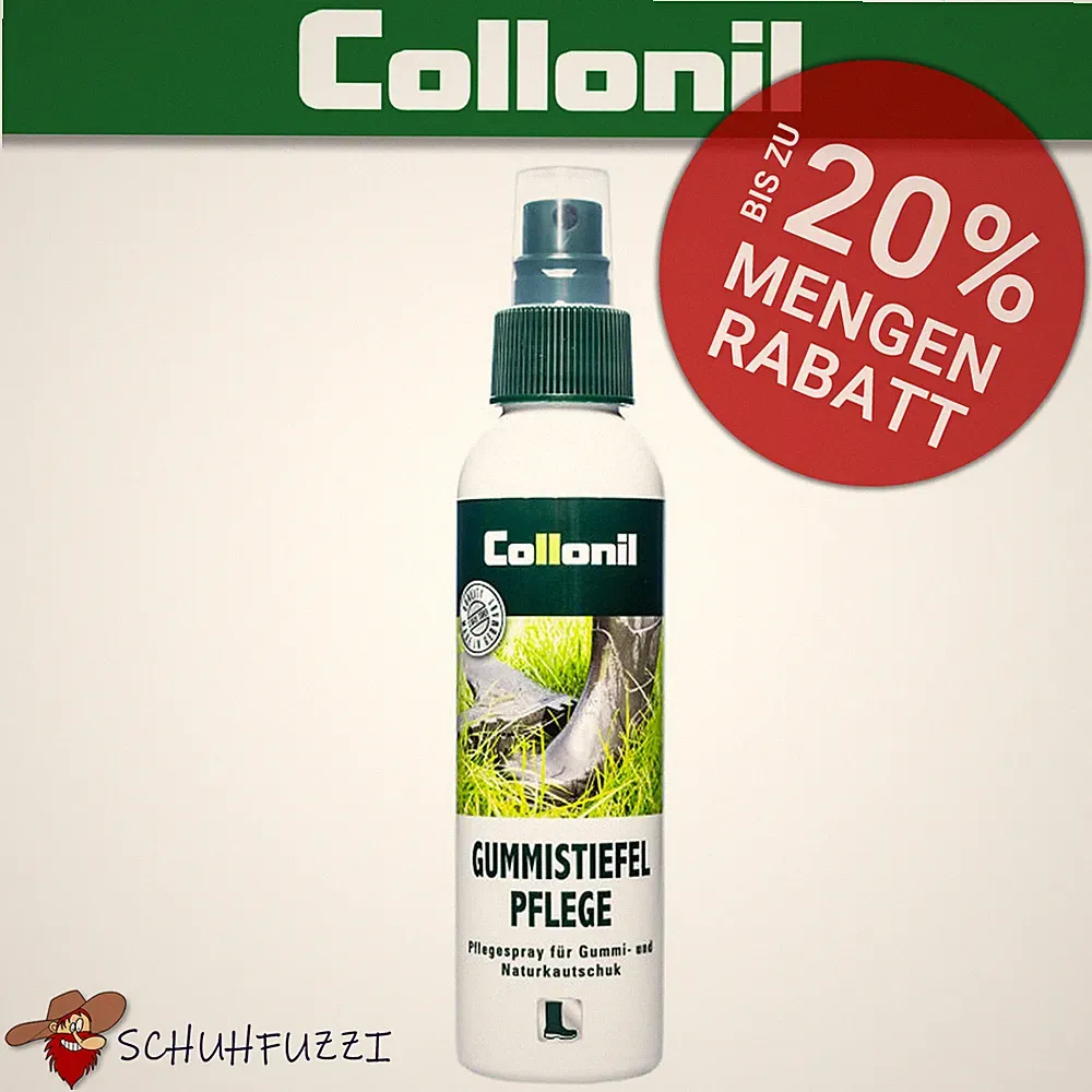 COLLONIL Gummistiefel Pflege-Spray Gummi und Natur Kautschuk Gummistiefelpflege