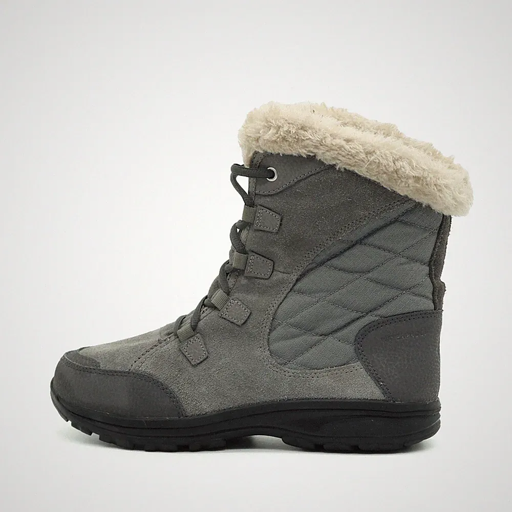 Columbia Damen 1835021052 Stiefel Grau Wildleder Outdoor Winterstiefel EU 37