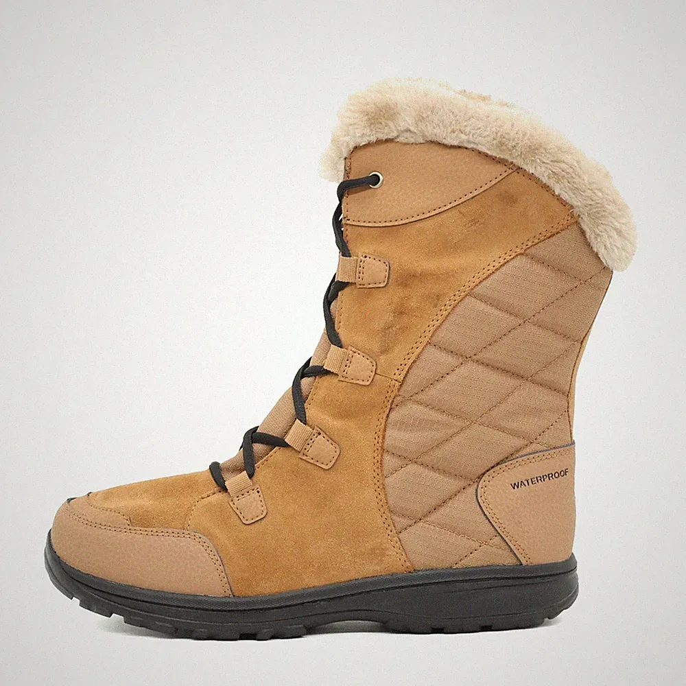 Columbia Damen BK1581-288 Stiefel braun Warmfutter Winterstiefel EU 41,5
