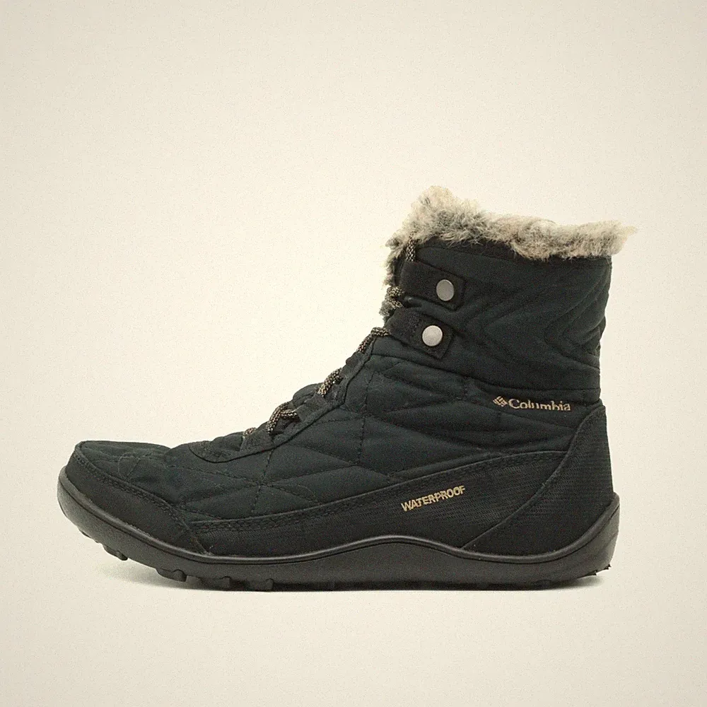 Columbia Damen BL-5961-010 Stiefel Schwarz Synthetik Winter Winterstiefel EU 39