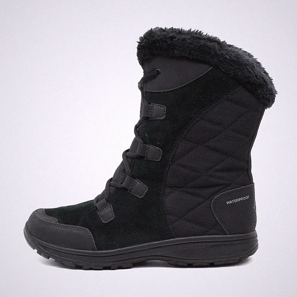 Columbia Damen BL1581-011 Stiefel Schwarz Textil Waterproof Schneestiefel EU 39