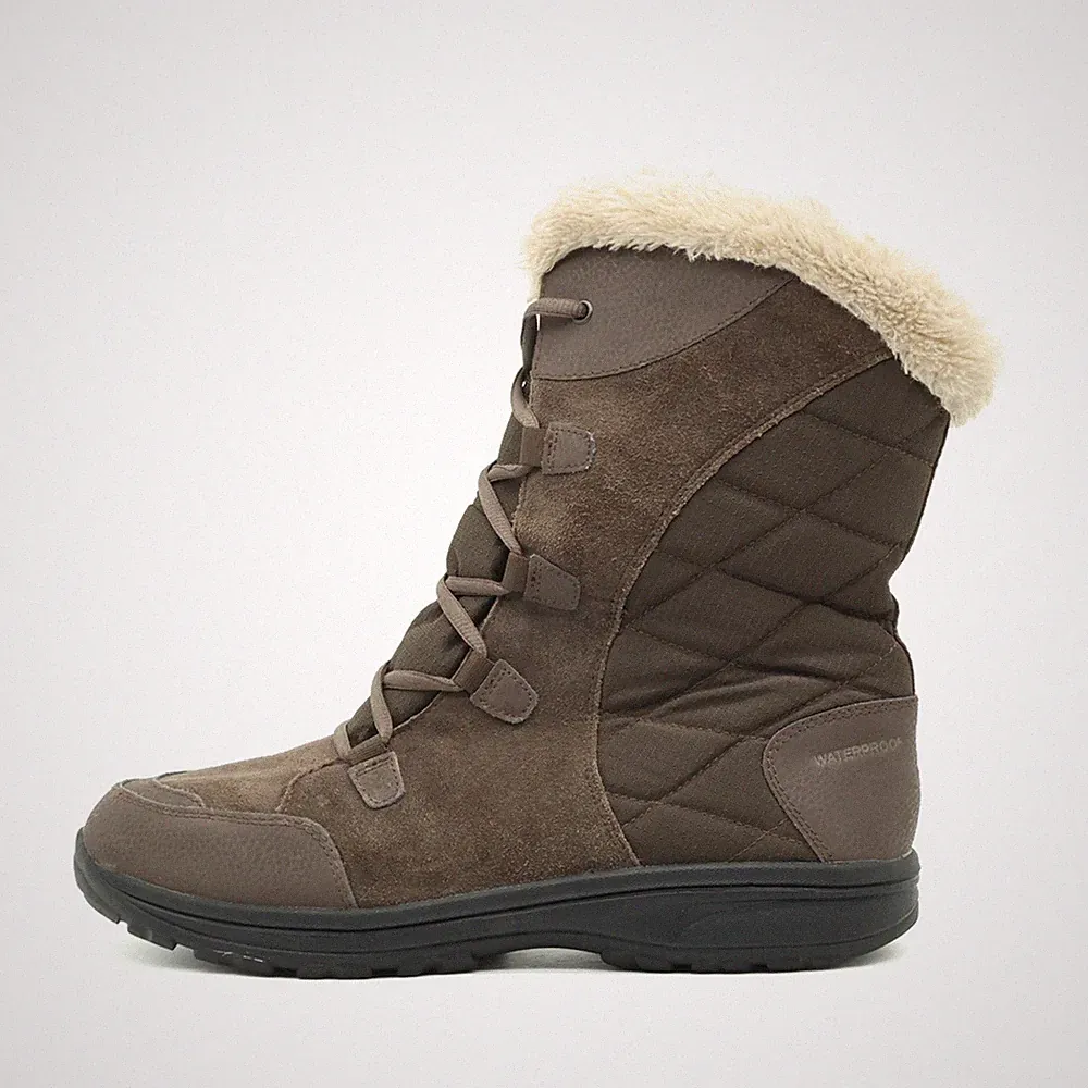 Columbia Damen BL1581-232 Stiefel Braun Wildleder Waterproof Winterstiefel EU 43