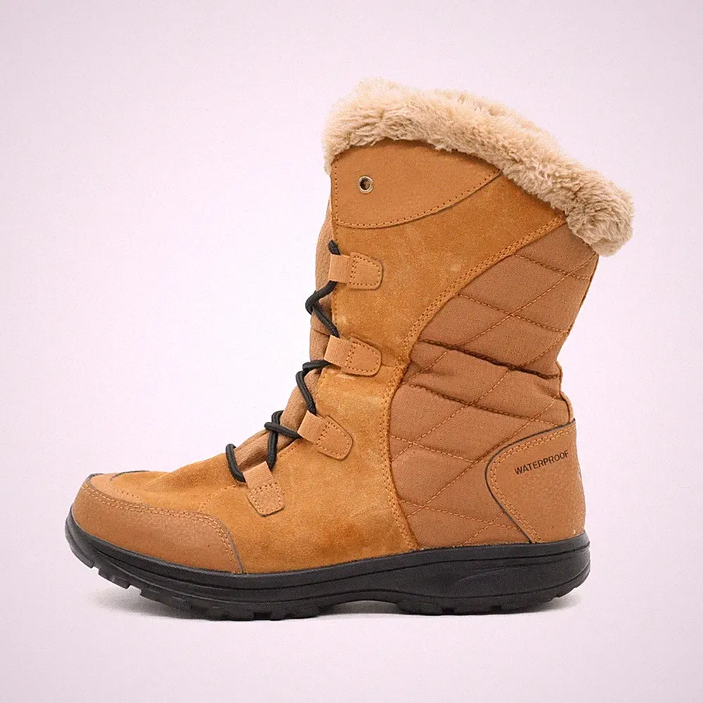 Columbia Damen BL1581-288 Stiefel Camel Wildleder Winter Winterstiefel EU 41
