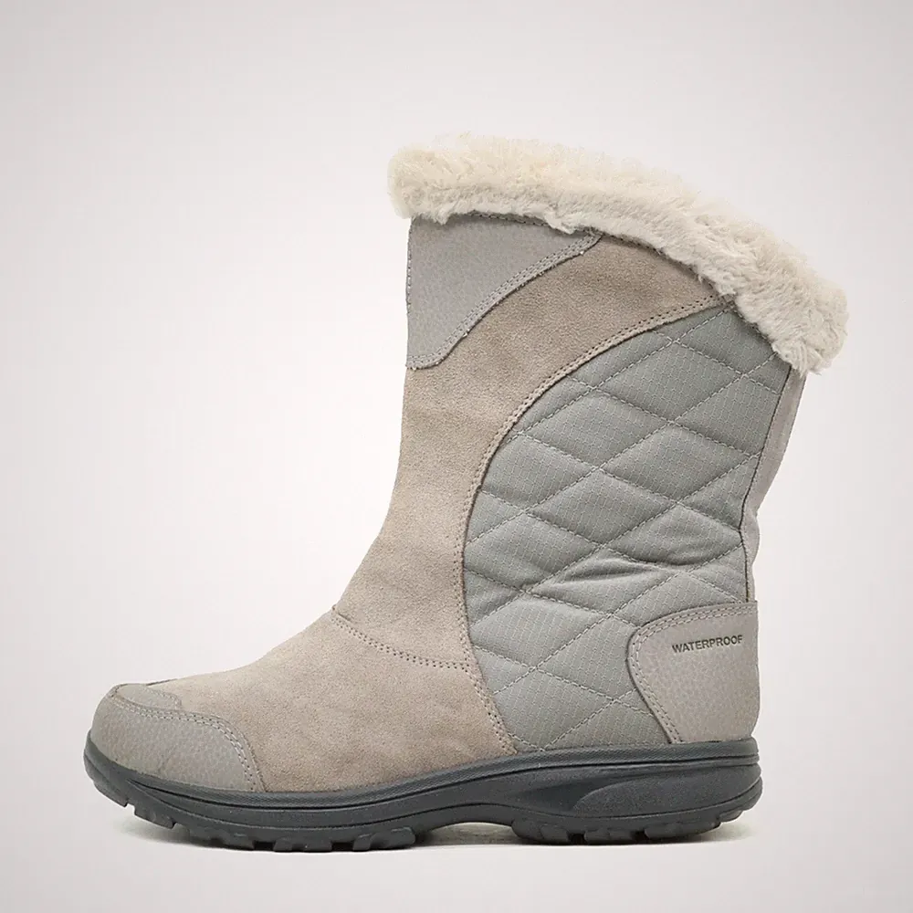 Columbia Damen BL1582-060 Snow Boots Beige/Grau Winter Winterstiefel EU 38,5