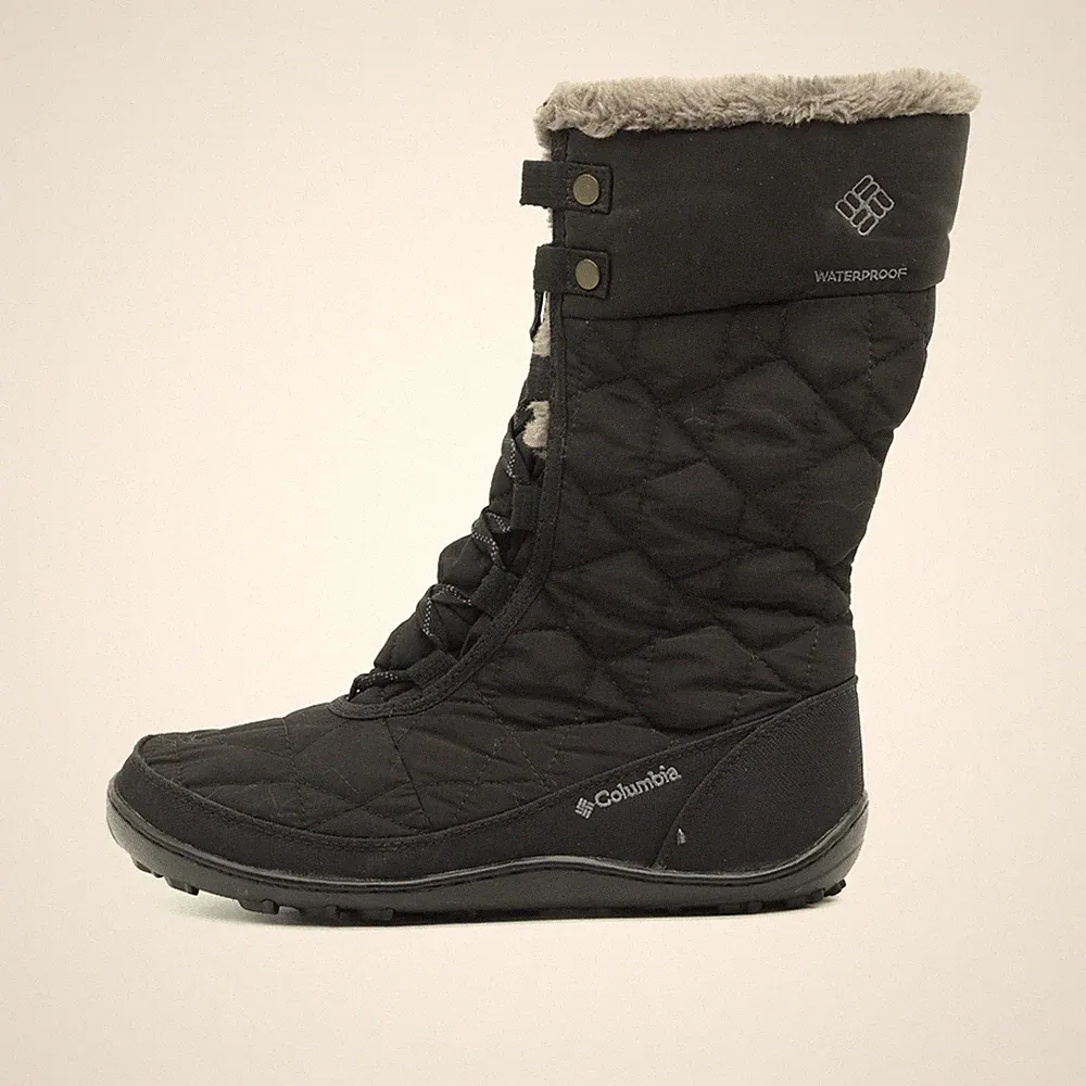 Columbia Damen BL1585-010 Stiefel Schwarz Textil Winter Winterstiefel EU 39