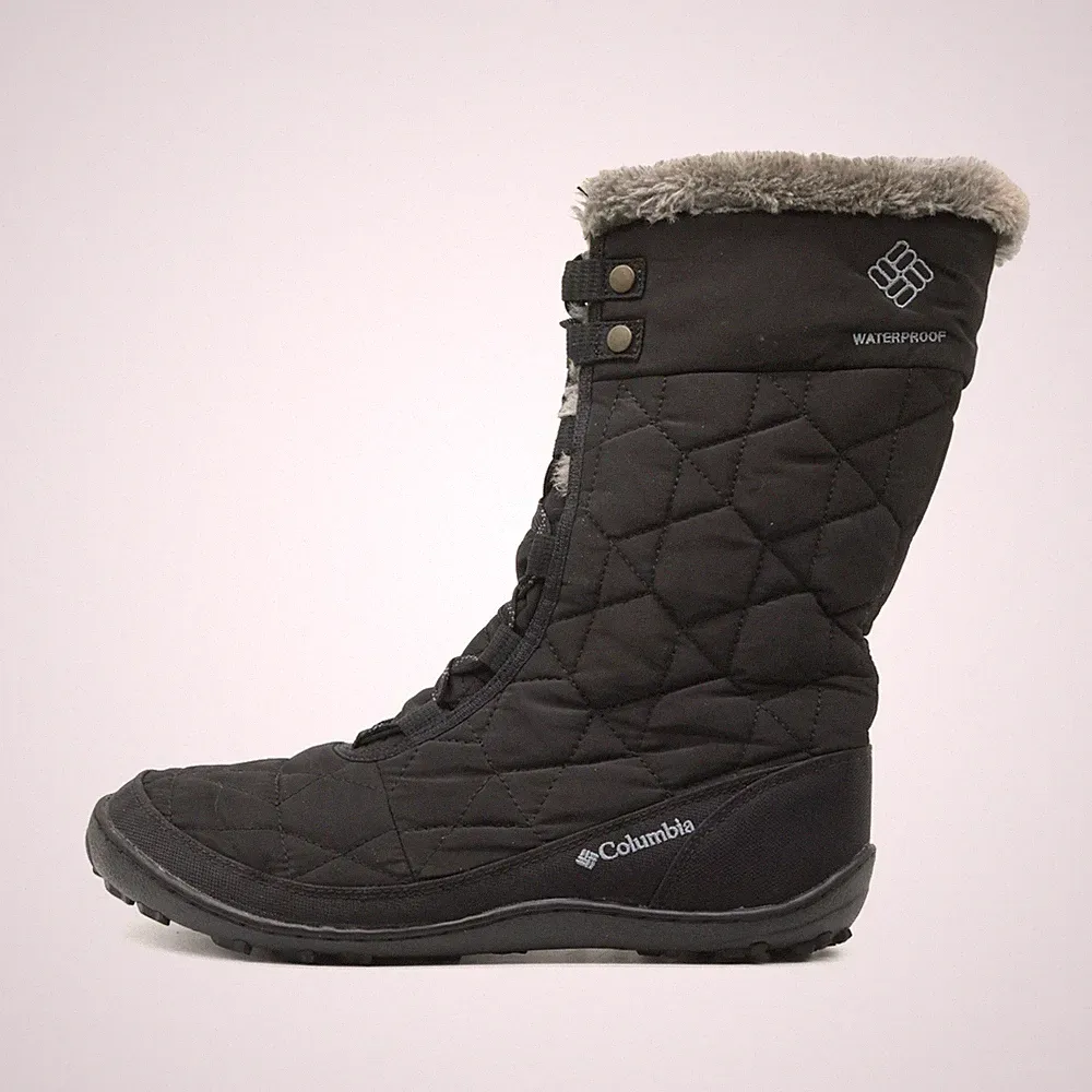 Columbia Damen BL1585-010 Stiefel Schwarz Textil Winter Winterstiefel EU 40