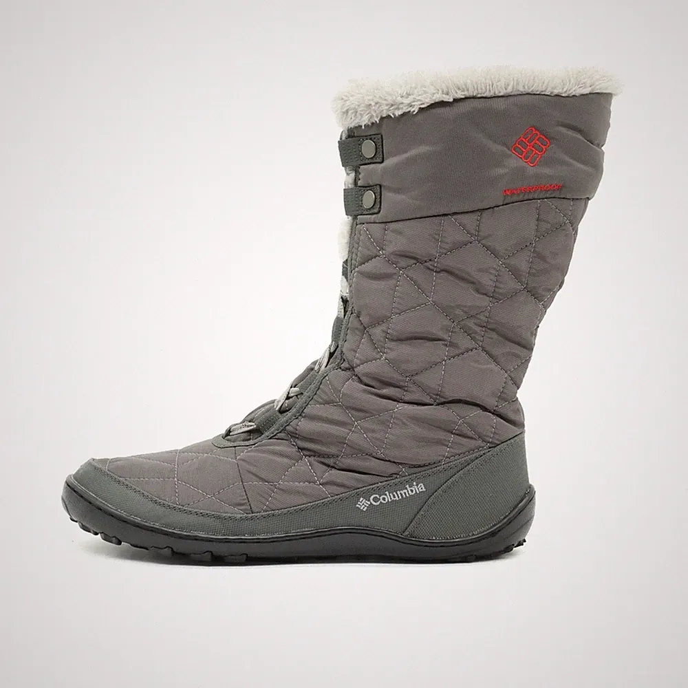 Columbia Damen BL1585-051 Stiefel Grau Synthetik Winter Winterstiefel EU 40,5